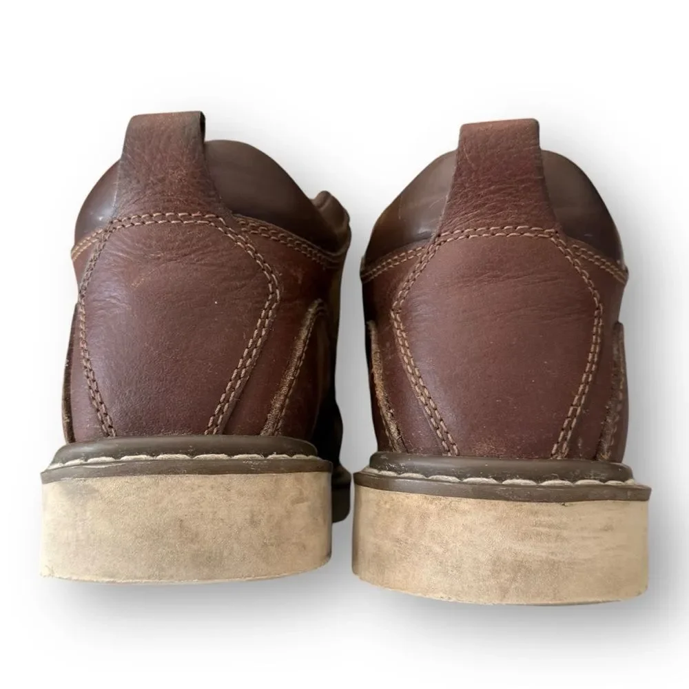 Brahma 2560158 Kyle II Classic Brown Leather Lace-Up work Boots Shoes Men's 7.5 - Picture 6 of 16